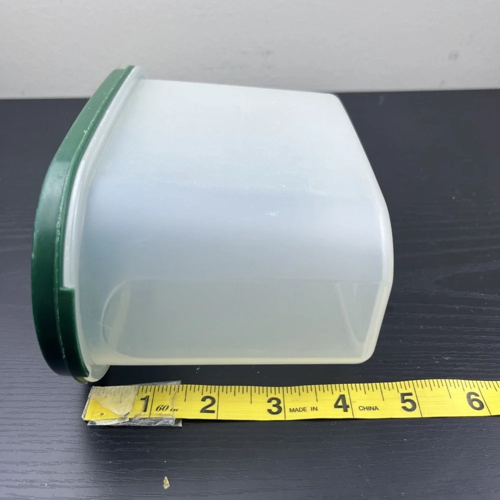 Vintage Tupperware Modular Mate #1612-15 4¾ Cup Container w/ #1616 Green Seal